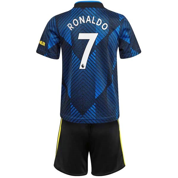 Camiseta Manchester United NO.7 Ronaldo Tercera Equipación Niño 2021/2022